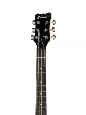 Электрогитара, красная, Sunsmile, SLP-380-M-RD