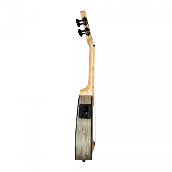 Bamboo Series Укулеле сопрано со звукоснимателем, с чехлом, графит, Cascha, HH-2315E  рис.2 