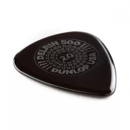 Prime Grip Delrin 500 Медиаторы 12шт, толщина 2,0мм, Dunlop, 450P2.00