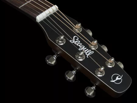 S6 Classic Black A/E Электро-акустическая гитара, черная, Seagull, 048595