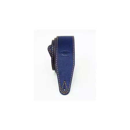 Leather 21 Ремень для гитары, кожаный, ультрамарин, Fidel, FL60010L21L