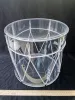 Барабан кавказский 13,5", плексиглас, прозрачный, с чехлом, MEZZO, MZ-B34plexK