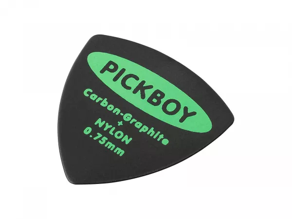 Triangle Carbon Nylon Медиаторы 50шт, толщина 0.75мм, Pickboy, GP-22T/075  рис.2 