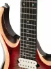 X Series Электрогитара, красная, с чехлом, Cort, X700-Duality-II-LVB