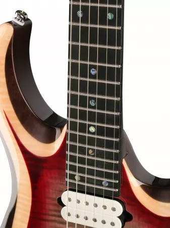 X Series Электрогитара, красная, с чехлом, Cort, X700-Duality-II-LVB