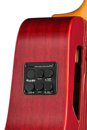 Гитара трансакустическая, красная, Root Note, TA220-TR