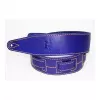 Leather 21 Ремень для гитары, кожаный, ультрамарин, Fidel, FL60010L21L