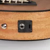 Укулеле бас со звукоснимателем, с чехлом, цвет натуральный, Cascha, HH-2175