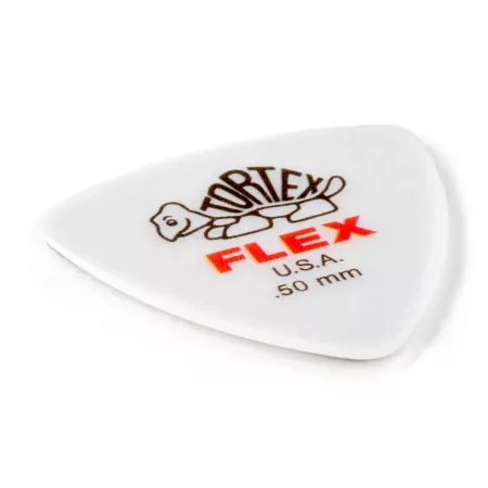 Tortex Flex Медиаторы, 6шт, толщина 0,50мм, треугольные, Dunlop, 456P.50