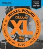 EJ20 XL NICKEL WOUND Струны для электро-гитары Jazz Extra-Light 10-49 D`Addario