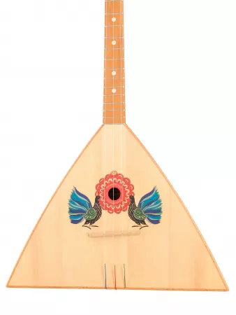Festival Decor Балалайка трехструнная уменьшенная, птицы, Балалайкеръ, SBF-EB