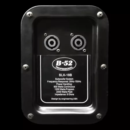 Сабвуфер пассивный, 600Вт, B-52, SLX-18B-woofer