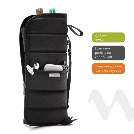 StixBag Чехол для барабанных палочек, черный, BAG&music, BM1217