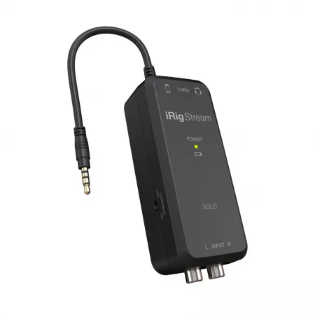 Интерфейс для стриминга iOS/Android, IK Multimedia, iRig-Stream-Solo