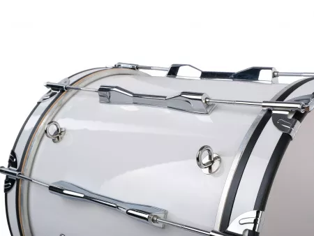 Маршевый бас-барабан, 14" х 14", Dixon, PMZCL4141-WT