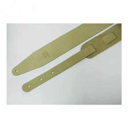 Leather Ремень для гитары, кожаный, винтажно-белый, Fidel, FL50029L