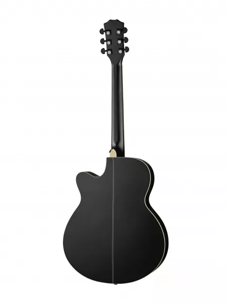 Акустическая гитара, черная, Foix, FFG-2040C-BK  рис.2 