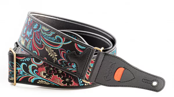Talisman Beppu II Teal Ремень для гитары, текстиль/синтетика, RightOn Straps, 8419612000858  рис.2 