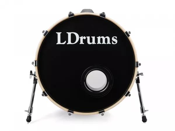 Бас-барабан 20" x 16", черный, LDrums, 5001013-2016  рис.2 