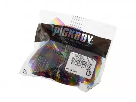 Celluloid Pos-A-Grip Медиаторы 50шт, толщина 1.0мм, Pickboy, GP-46RW/100