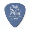 Gator Grip Медиаторы, 12шт, толщина 1,14мм, Dunlop, 417P1.14