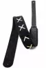 Legend D.G. Black Ремень для гитары, кожаный, черный, RightOn Straps, 8419612000070
