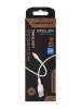Кабель GP21L-2M USB (m)-Lightning (m) 2.4A силикон белый, GoPower, 00-00028384