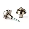 Straplok Flush Крепление ремня, никелированное, 2шт, Dunlop, SLS1401N