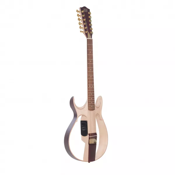 SG2 Сайлент-гитара 12-струнная, сапеле/тонировка махагон, MIG Guitars, SG2SAM23  рис.2 