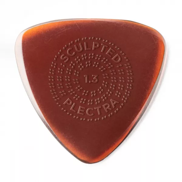 Primetone Медиаторы 3шт, толщина 1,3мм, маленький треугольник, Dunlop, 516P1.3  рис.2 