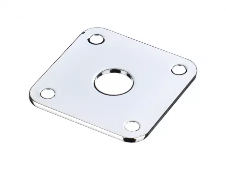Накладка выходного разъема гитары, хром, Paxphil, HJ015-CR