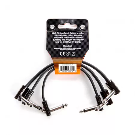 MXR Ribbon Коммутационный кабель "патч", 15см, 3шт, Dunlop, 3PDCPR06