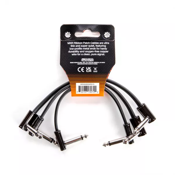 MXR Ribbon Коммутационный кабель "патч", 15см, 3шт, Dunlop, 3PDCPR06  рис.2 