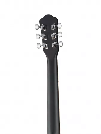 Акустическая гитара, с вырезом, черная, Naranda, HS-3911-BK