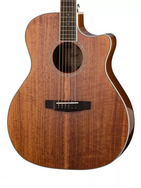 Grand Regal Series Электро-акустическая гитара, с вырезом, Cort, GA5F-KOA-NAT  рис.2 
