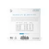 Струны для акустической гитары, фосфорная бронза, 11-52, 2 комплекта, D'Addario, XSAPB1152-2P