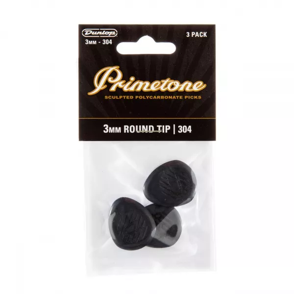 Primetone Медиаторы, 3шт, 3мм, круглый кончик, Dunlop, 477P304  рис.2 