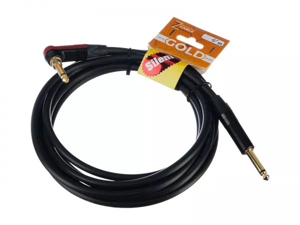 Кабель инструментальный, угловой Silent-Jack, 4м, ZZcable, G55-JRS-J-0400-0  рис.2 