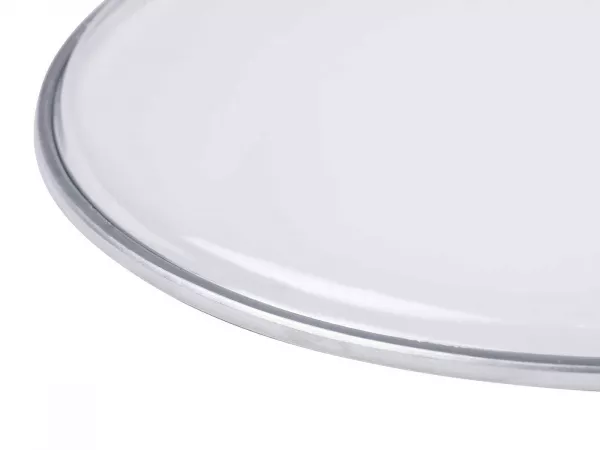 Пластик для малого и том барабана 16", прозрачный, Foix, FDH-25TR-16  рис.2 