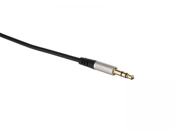 Кабель AUX Jack 3.5мм(m)-Jack 3.5мм(m), 5м, ПВХ, GoPower, 00-00032068  рис.2 