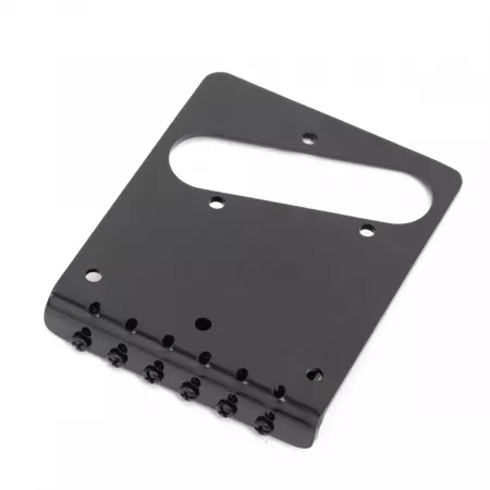 Бридж для электрогитары Telecaster, черный, Musiclily, MX0823BK