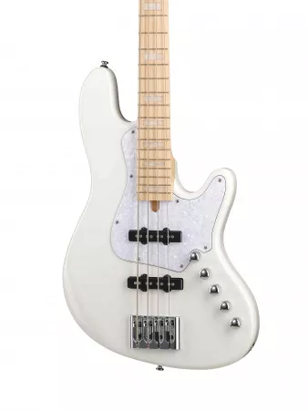 Elrick NJS Series Бас-гитара, белая, с чехлом, Cort, NJS4-WHT