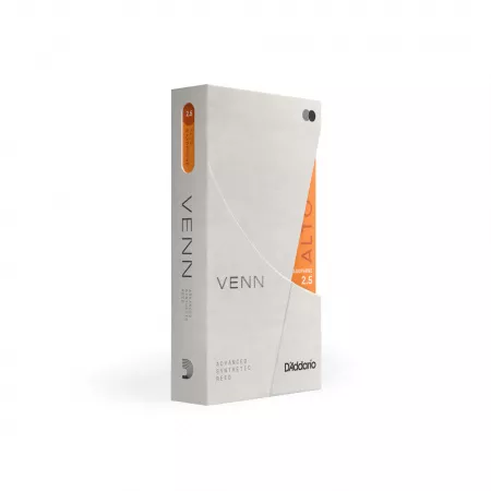 VENN Синтетическая трость для саксофона альт, размер 2.5, Rico, VAS0125G2