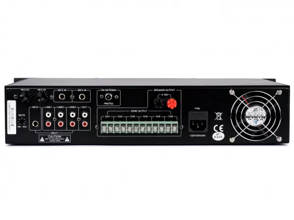 Усилитель мощности трансляционный, 120Вт, LAudio, LAM6120U  рис.2 