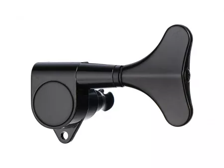 Колки для бас-гитары 4л, черные, Metallor, MHB-02-BK-4L