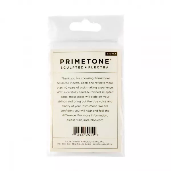 Primetone Jazz III XL Медиаторы 3шт, толщина 1,40мм, Dunlop, 520P1.4  рис.2 