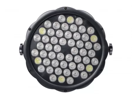 Светодиодный прожектор, RGBW LED 54х0.5Вт, Bi Ray, PL005