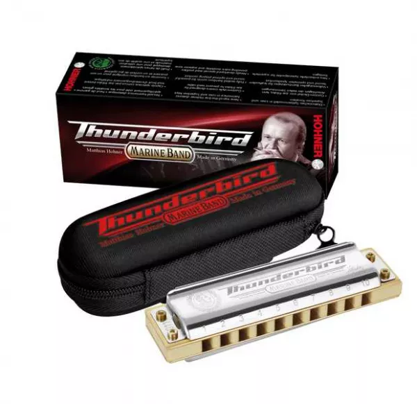M201197 Marine Band Thunderbird C-low Губная гармошка Hohner