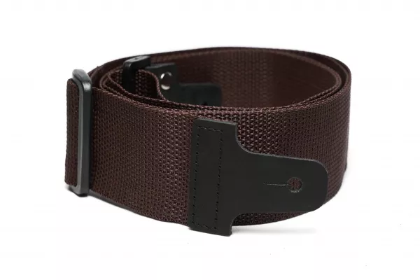 Ремень для гитары, нейлоновый, темно-коричневый, Mamba straps, MB5011-055  рис.2 
