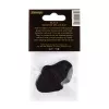 Genuine Celluloid Медиаторы, 12шт, средние, черные, Dunlop, 483P03MD